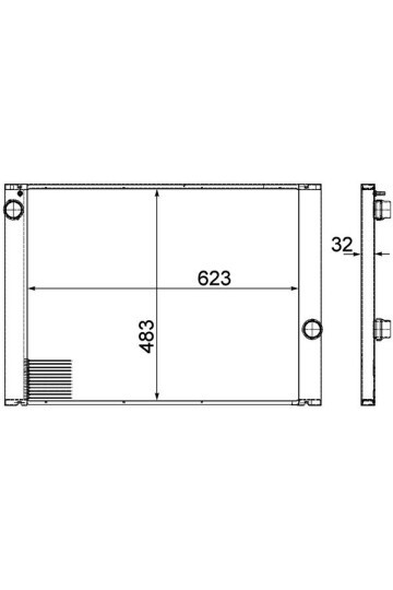 MOTOR SU RADYATORU BMW E60 E63 E64 PREMIUM LINE