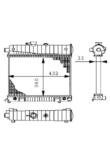MOTOR SU RADYATORU MERCEDES M111 W202 S202 W210 S210 KLIMASIZ