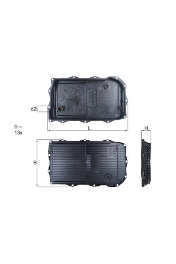 OTOMATIK SANZIMAN YAG KARTERI GA8HP45Z BMW F20 F45 F30 F10 F01 E84 F25 E70 . LAND ROVER DEFENDER L 663 L319 RANGE ROVER III L322 L494 . JAGUAR XE X760