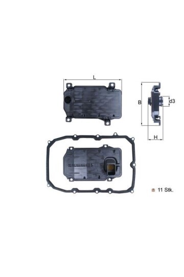 OTOMATİK ŞANZUMAN FİLTRESİ TOUAREG 10-18 Q7 11-15 CAYENNE 10>
