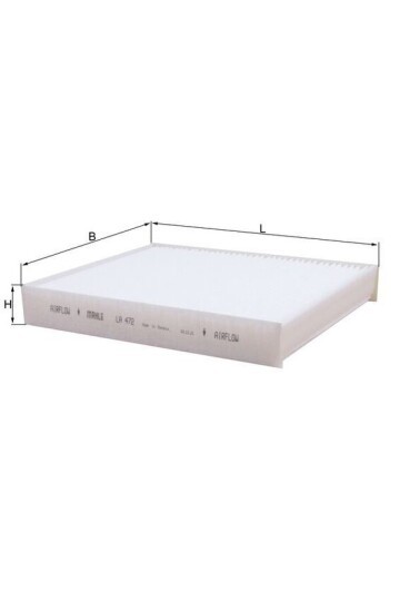 POLEN FİLTRESİ ASTRA J 1.4-1.6-1.6T-1.3-1.7-2.0CDTI-INSIGNIA 1.6-1.8-2.0CDTI-MERIVA B1.3-1.7- ZAFIRA