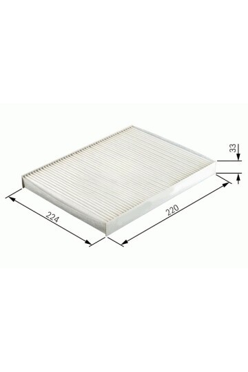 POLEN FİLTRESİ BERLINGO-PARTNER 96 > XSARA 97-00 1.4-1.4i-1.6 16V-1.6HDI-1.8D-1.9D-2.0HDI-2.0 16V