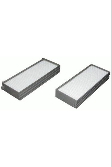 POLEN FİLTRESİ HYUNDAI SONATA 2.0L G4JP 01-04 / SANTA FE 2.0L dizel 2.0L 2.4L 2.7L benzinli 01-06 PLASTİK ÇERÇEVELİ - ÇİFTLİ