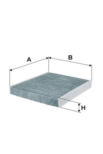 POLEN FİLTRESİ POLO 1.2-1.4-1.6 2010> SEAT IBIZA V 1.6 2011>FABIA 10> KARBONLU