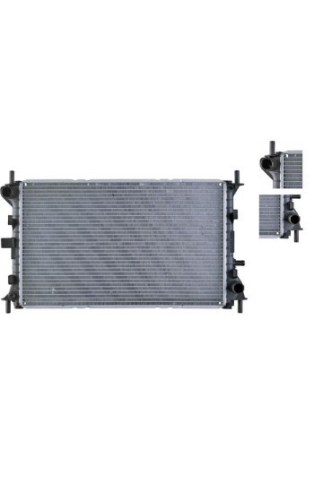 RADYATÖR FOCUS I 1.6 16v 98 > AC KLİMASIZ OTOM 600x367x26