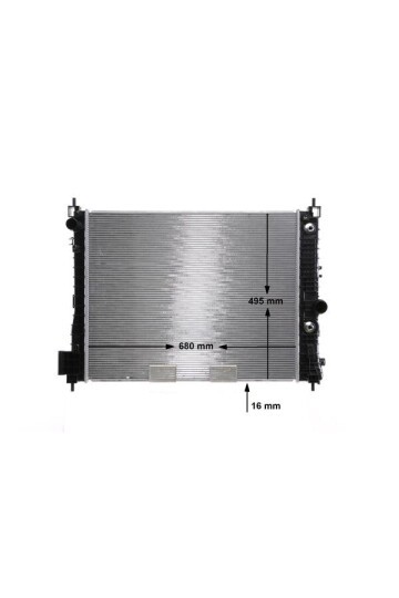RADYATÖR OPEL MOKKA 1.4-1.6 12- MOKKA X 1.4-1.6 CDTI 12- 1300365-1300366-42418327-94552132