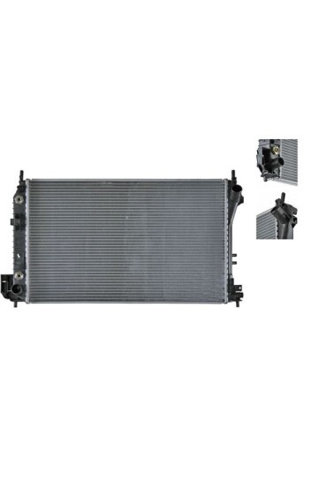 RADYATÖR VECTRA C-SIGNUM 03>CROMA 05> 2.2-2.0-2.2 DTI AC KLİMASIZ OTOM 650x414.5x 34