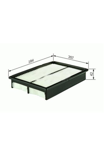 SA2148PL HAVA FİLTRESİ CIVIC V-CIVIC VI 91-96 C2138/3 x