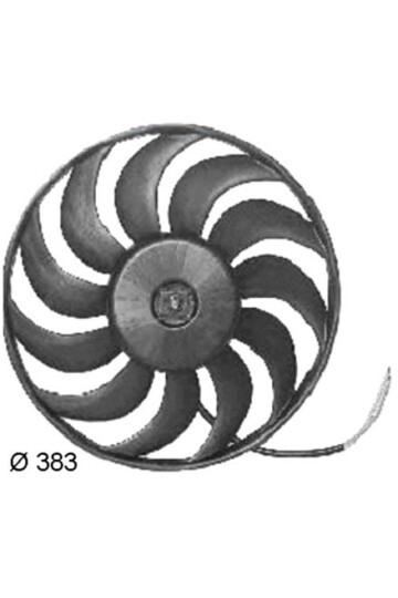 SOĞUTUCU FAN PERVANE A6 2.0 TDI 04.2009 - 08.2011; A6 2.0 TDI 06.2005 - 06.2008; A 6 2.0 TDI 07.200