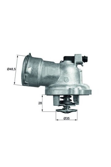 TERMOSTAT 87 C MERCEDES OM642 W204 S204 C219 W211 W221