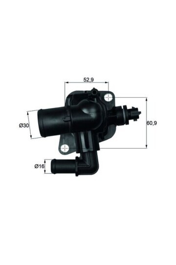 TERMOSTAT 88 ASTRA J-CORSA D-CORSA E-MERIVA B-COMBO D 1.3 A13DTC-DTE B13DTC-DTE DOBLO-FIORINO- PANDA-PUNTO-EGEA QUBO 1.3D MULTIJET 10> BIPPER-NEM0 1.3