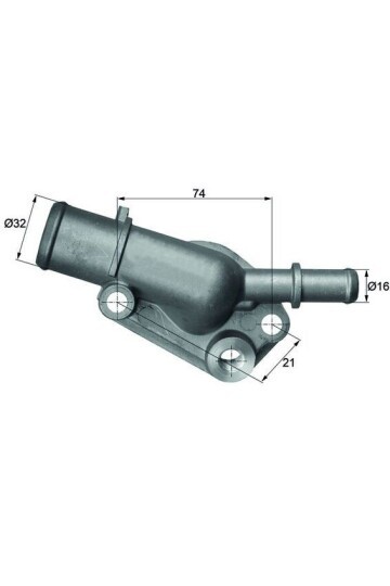 TERMOSTAT KOMPLE FIAT PUNTO 176 82C