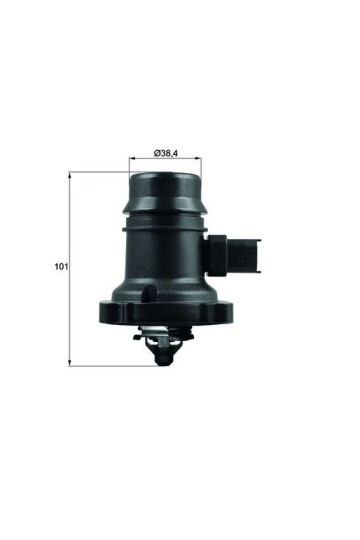 TERMOSTAT KOMPLE OPEL AMPERA R12 80C