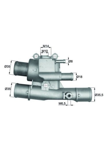 TERMOSTAT KOMPLE PALIO-ALBEA-BRAVO-BRAVA-MAREA 96 > 1.6 16V 88C C787.88