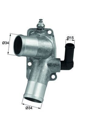 TERMOSTAT KOMPLE VECTRA B 2.0-2.2 DTI 16V 97-03 92C