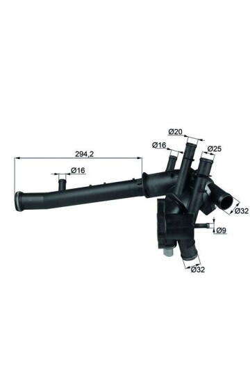 TERMOSTAT KOMPLE VW GOLF IV 1J1 109C