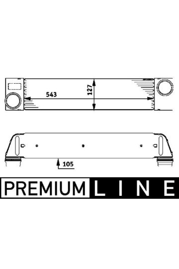 TURBO RADYATORU 306D1 R.R 3 VOGUE L322 02>12 BMW M57 E65 E66 02>08 PREMIUM LINE