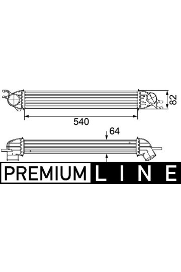TURBO RADYATORU MINI R55 R56 R60 R61 F56 PREMIUM LINE