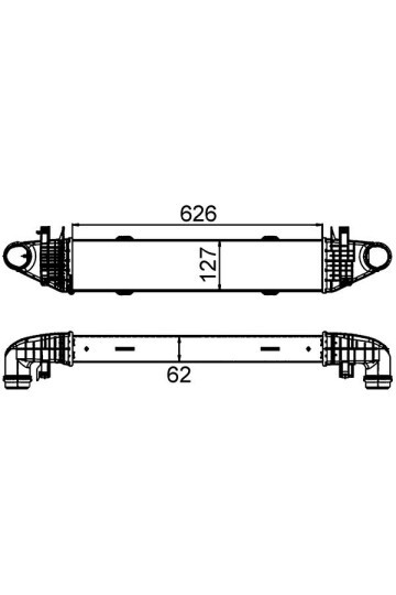 TURBOSARJ RADYATORU MERCEDES W204 S204 C204 W212 C207 A207