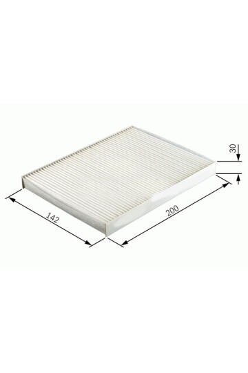 x POLEN FİLTRESİ OPEL AGILA II 08 > SUZUKI SPLASH 10 >