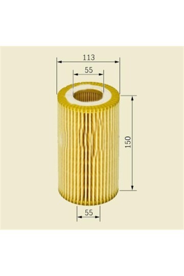 YAĞ FİLTRESİ DAF CF75. CF85. XF95 HU 1270x-OE 676-LF 16042