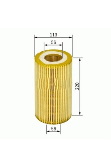 YAĞ FİLTRESİ DAF CF85. XF105 05/06- . TEMSA SAFARİ HU 12103x-OE 676/2-OX 434D ECO