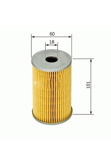 YAĞ FİLTRESİ DİREKSİYON FİLTRESİ ML 138 H 601/4-OM 512-0