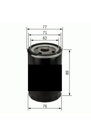 YAĞ FİLTRESİ HILUX EM. COROLLA 1.6 BENZİNLİ 