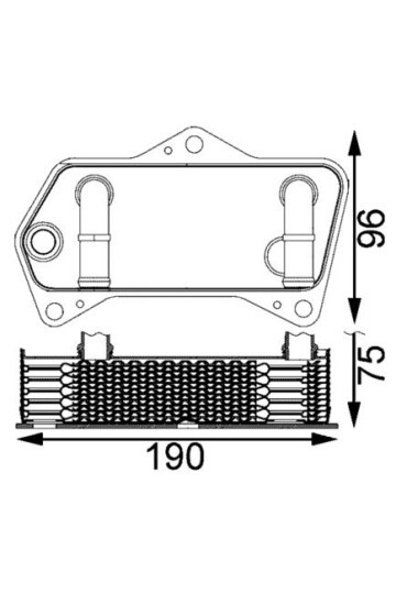YAĞ SOĞUTUCUSU OTOMATİK ŞANZIMAN DSG GOLF-JETTA-PASSAT-CADDY-A3 2004-2013 1.4 TSI 1.9-2.0 TDI