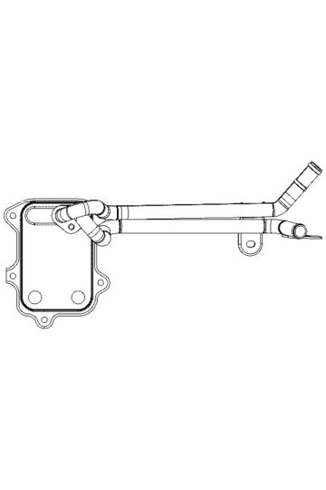 YAĞ SOĞUTUCUSU VW EOS 1.4TSI-1.6FSI 06 > GOLF V 1.4FSI-1.4TSI 03-08