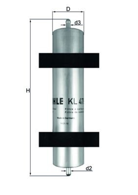 YAKIT FILTRESI BMW M47 M57 E46 01>05