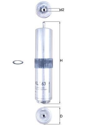 YAKIT FILTRESI BMW M47 M57N N47 N57 E87 E90 E92 E93 E84 F25 F26