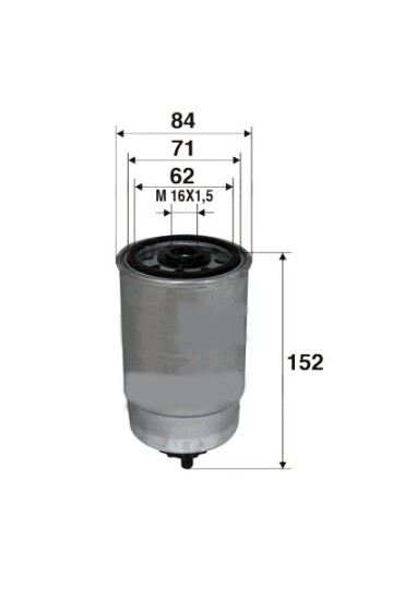 YAKIT FİLTRESİ PEUGEOT BOXER 00>06 2.0 HDI 2.8 HDI ALFA ROMEO 147-156-166 1.9 JTD 2.4 JTD FIAT STRAD A 03> STİLO 01>06 PALIO 01> DUCATO 01>06 BRAVO 01