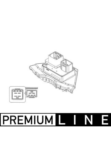 A/C-Gebl seregler und Widerstand VOLVO S60 / S70 / V70