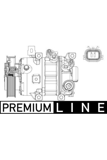 A/C-Kompressor HYUNDAI/KIA 1.6T GDI