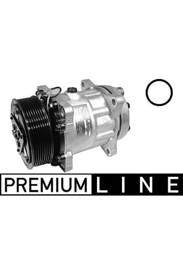 A/C-Kompressor SD7H15; 12V; PV8; 119 mm