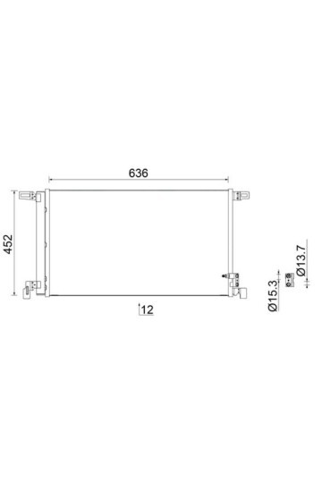A/C-Kondensator AUDI Q7