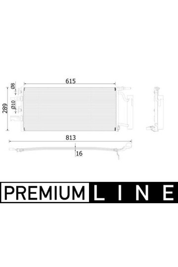 A/C-Kondensator BMW 2 F45 / X1 F48