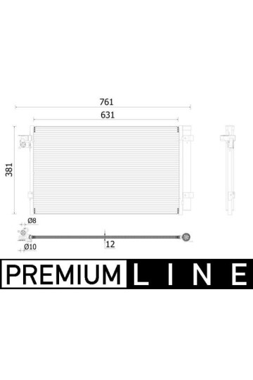 A/C-Kondensator BMW 7 G11/G12 / M550