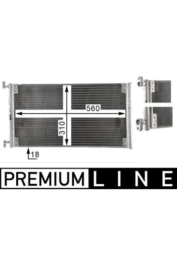 A/C-Kondensator FIAT DOBLO 119
