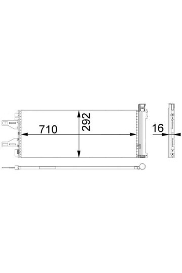A/C-Kondensator FIAT DUCATO / PEUGEOT BOX