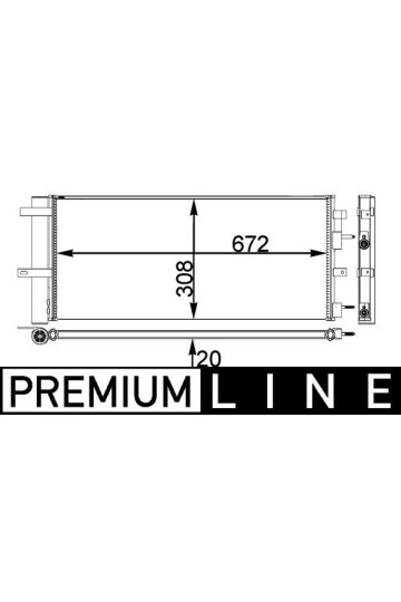 A/C-Kondensator FORD S-MAX / GALAXY