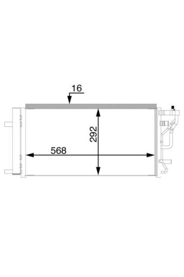 A/C-Kondensator HYUNDAI I30