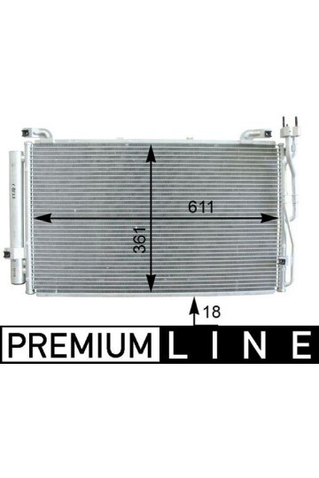 A/C-Kondensator HYUNDAI MATRIX
