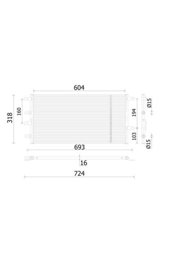 A/C-Kondensator IVECO DAILY 2012 ->