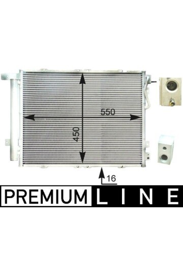 A/C-Kondensator KIA SORENTO 02- 05