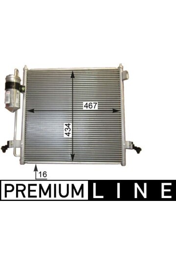 A/C-Kondensator MITSUBISHI L 200 KB T