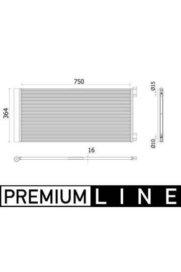 A/C-Kondensator OPEL VIVARO / REN TRAFFIC