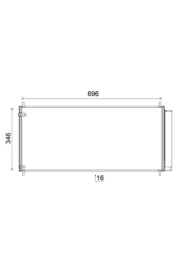 A/C-Kondensator TOYOTA AURIS NRE15