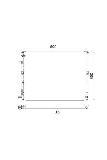 A/C-Kondensator TOYOTA LANDCRUISER KDJ12